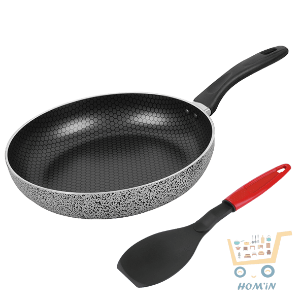 Poêle antiadhésive 18cm Lamacom - Spatule offerte