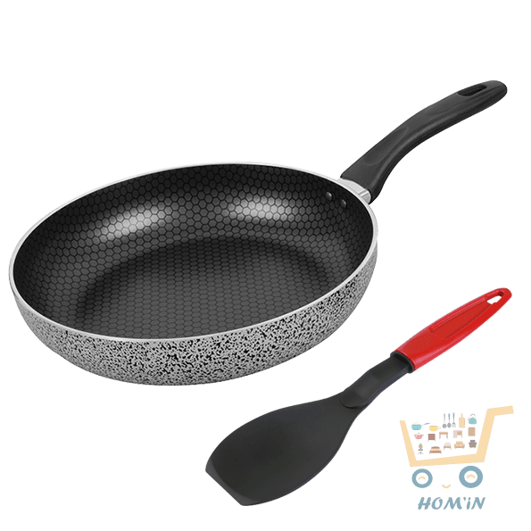 Poêle antiadhésive 18cm Lamacom - Spatule offerte