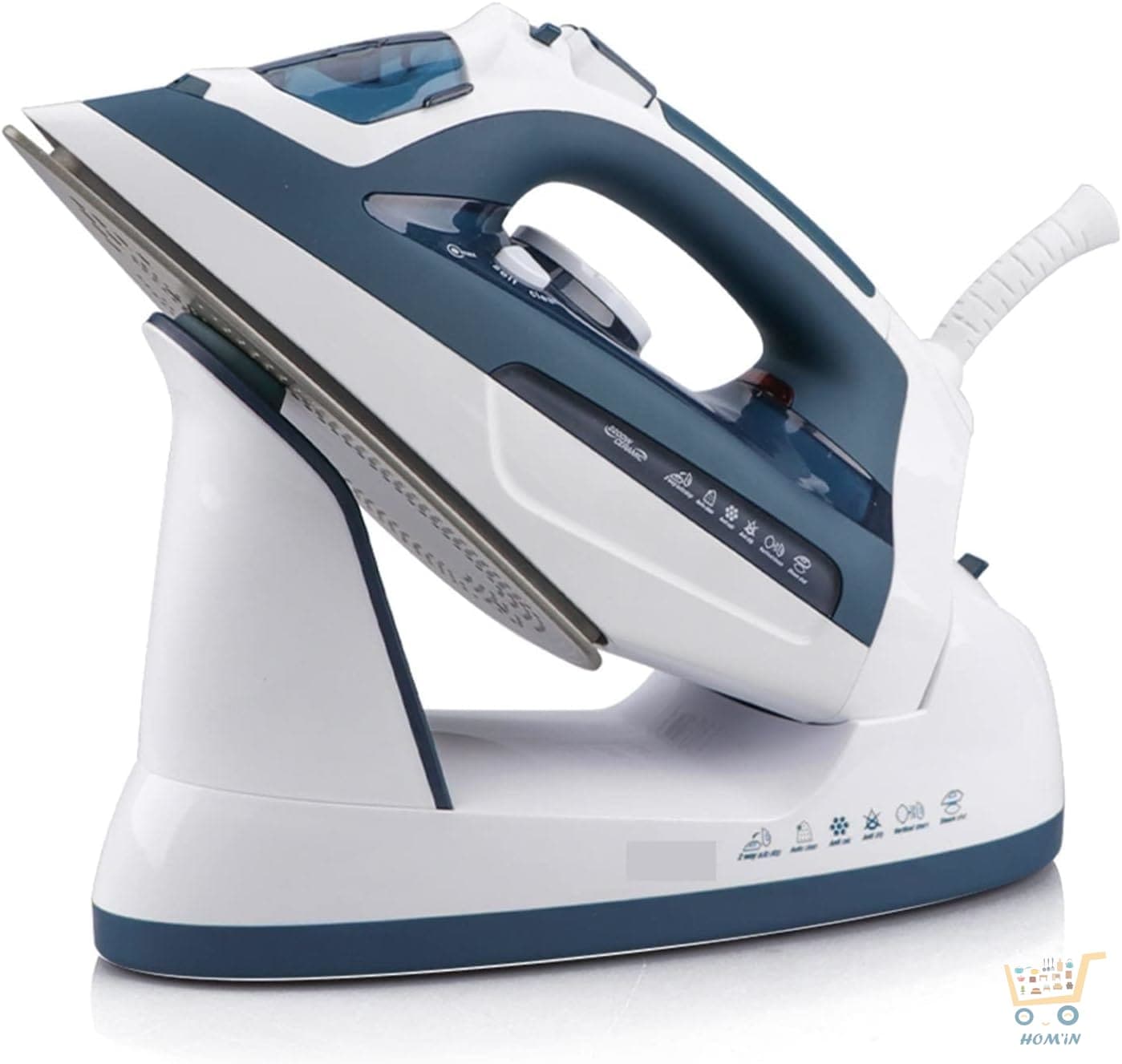 Fer à Repasser Vapeur Sans Fil RAF R.1208 – Semelle Céramique | Jet Vapeur 150g/min