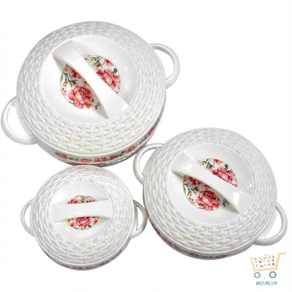 Set de 3 Casseroles Isothermes NAYASA – Conservation Longue Durée